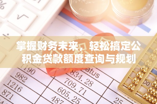 虎林掌握财务未来，轻松搞定公积金贷款额度查询与规划
