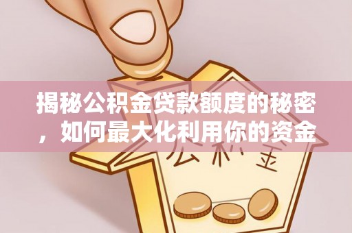 虎林揭秘公积金贷款额度的秘密，如何最大化利用你的资金