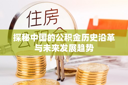 虎林探秘中国的公积金历史沿革与未来发展趋势