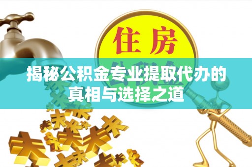 虎林揭秘公积金专业提取代办的真相与选择之道