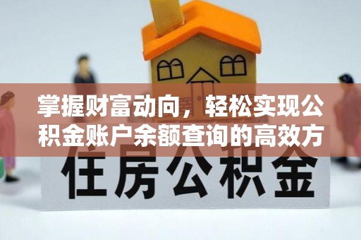 虎林掌握财富动向，轻松实现公积金账户余额查询的高效方式