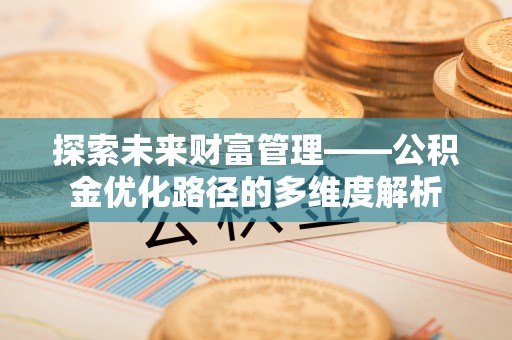 虎林探索未来财富管理——公积金优化路径的多维度解析