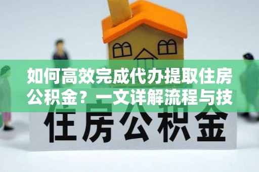 虎林如何高效完成代办提取住房公积金？一文详解流程与技巧